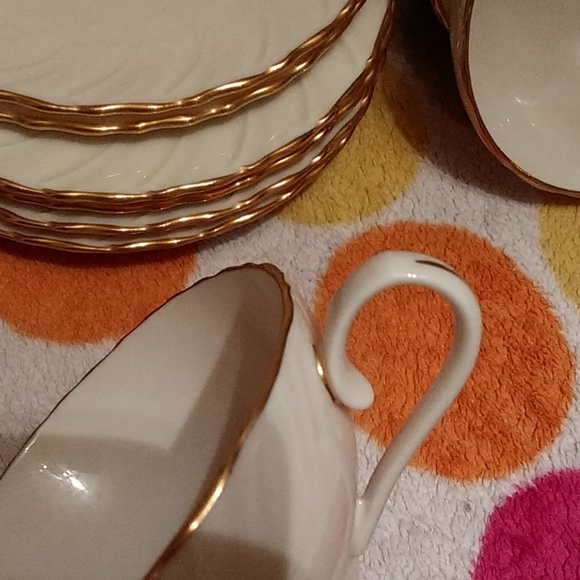 NWOB Lenox Laurent (6 matching sets saucer/mug - Picture 12 of 12